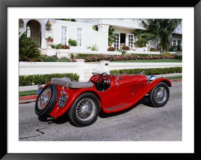 1934 Jaguar SS Roadster Framed Print 1934 Jaguar SS Roadster Framed Print