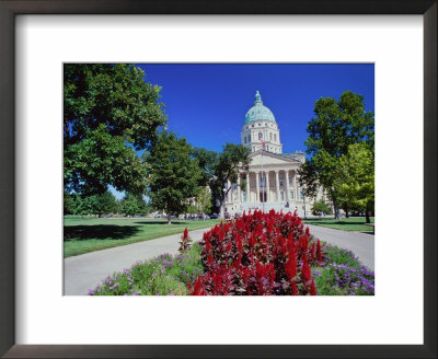 State Capitol, Kansas, USA Framed Print State Capitol, Kansas, USA Framed Print