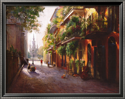French Quarter Framed Print French Quarter Framed Print
