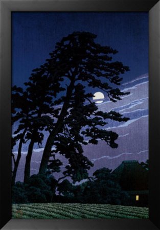Moon at Magome Framed Print Moon at Magome Framed Print