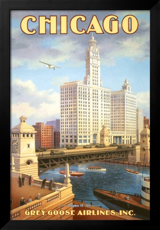 Chicago Framed Print Chicago Framed Print