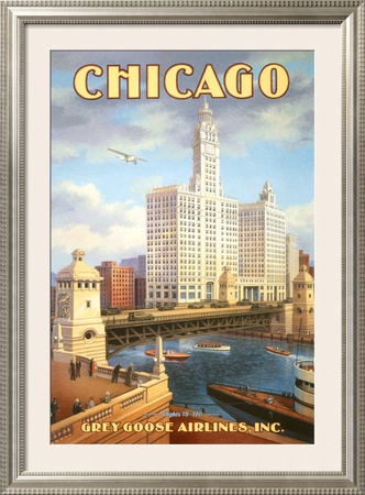 Chicago Framed Print Chicago Framed Print