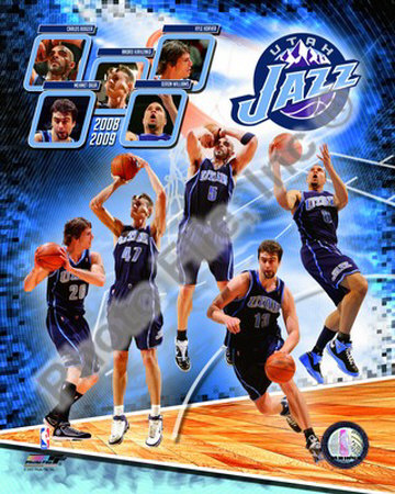 2008-09 Utah Jazz Photograph 2008-09 Utah Jazz Photograph