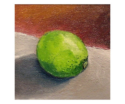 Lime Still Life Giclee Print Lime Still Life Giclee Print