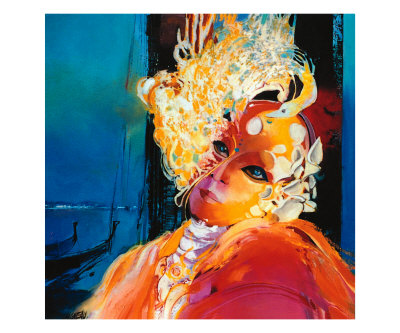 Masque A L'Oiseau Giclee Print Masque A L'Oiseau Giclee Print
