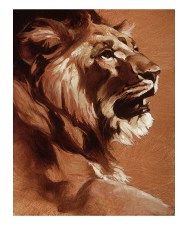 Lion, King Giclee Print Lion, King Giclee Print