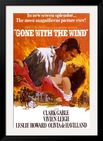 Gone with the Wind Framed Print Gone with the Wind Framed Print