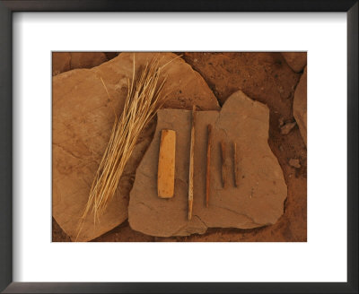Pueblo Indian Artifacts Framed Print Pueblo Indian Artifacts Framed Print