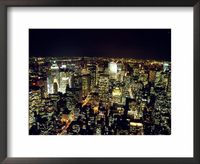 City Lights Framed Print City Lights Framed Print