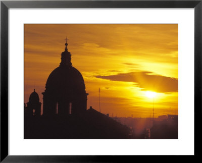 Vatican City at Sunset Framed Print Vatican City at Sunset Framed Print