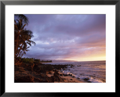 Beach at Sunset Framed Print Beach at Sunset Framed Print