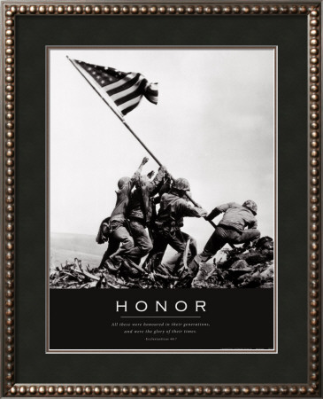 Honor: Iwo Jima Framed Print Honor: Iwo Jima Framed Print