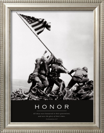 Honor: Iwo Jima Framed Print Honor: Iwo Jima Framed Print
