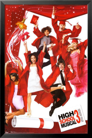 High School Musical 3 Senior Year Framed Poster