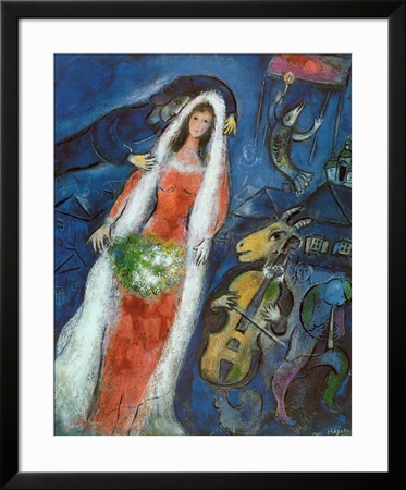 La Mariee Framed Print La Mariee Framed Print