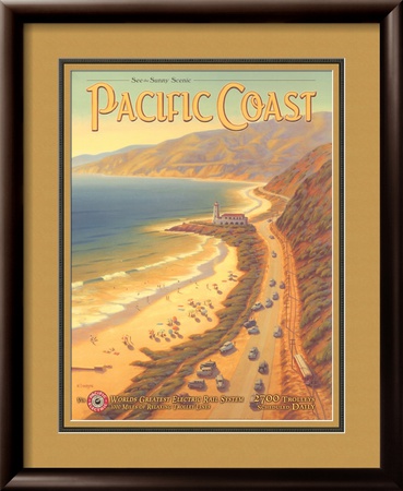 Pacific Coast Framed Print Pacific Coast Framed Print