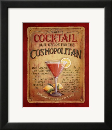 Cosmopolitan Framed Print Cosmopolitan Framed Print