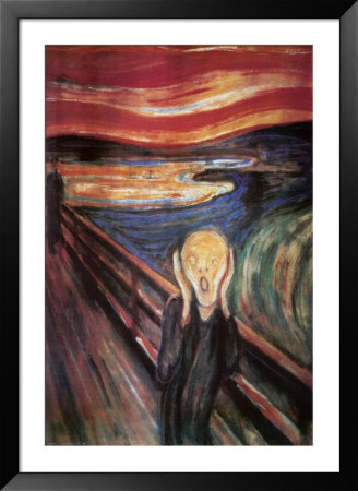 The Scream, c.1893 Framed Print The Scream, c.1893 Framed Print