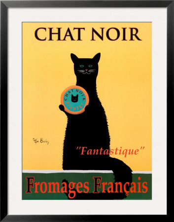 Chat Noir Framed Print Chat Noir Framed Print