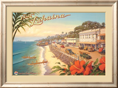 Visit Lahaina Framed Print Visit Lahaina Framed Print