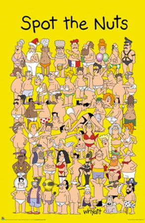 Spot the Nuts Poster Spot the Nuts Poster