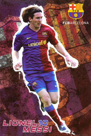 Barcelona - Messi Poster Barcelona - Messi Poster