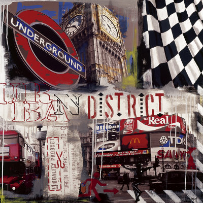 London Underground Print London Underground Print