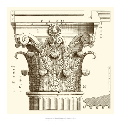 Corinthian Detail II Print Corinthian Detail II Print