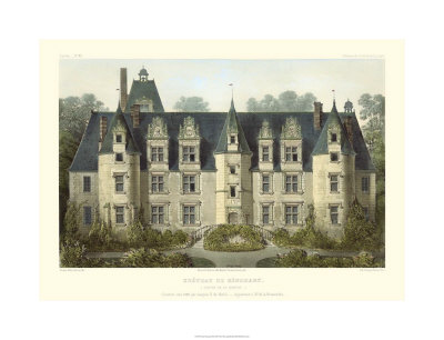 French Chateaux III Giclee Print French Chateaux III Giclee Print