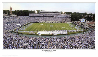 Heels Hold Off Irish Print Heels Hold Off Irish Print