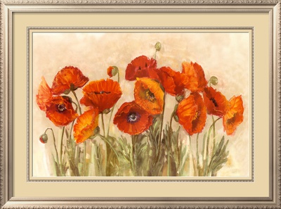 Vibrant Poppies Framed Print Vibrant Poppies Framed Print