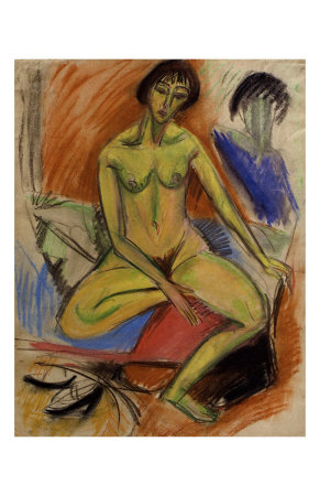 Seated Female Nude