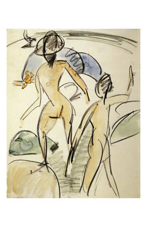 Bather with Hat