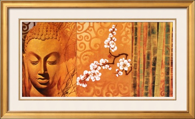 Buddha Panel I Framed Print Buddha Panel I Framed Print