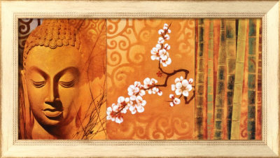 Buddha Panel I Framed Print Buddha Panel I Framed Print