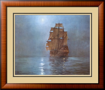 Crescent Moon Framed Print Crescent Moon Framed Print