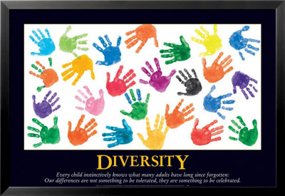 Diversity Framed Print Diversity Framed Print