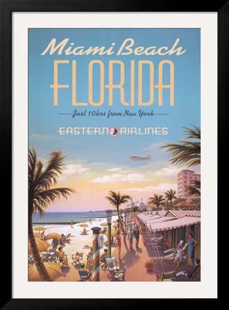 Miami Beach Framed Print Miami Beach Framed Print