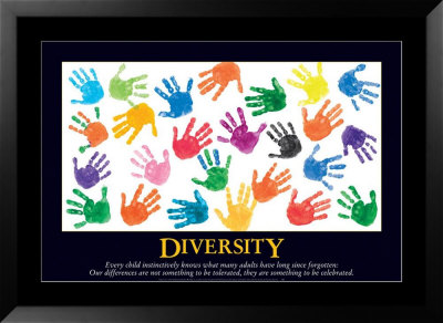Diversity Framed Print Diversity Framed Print