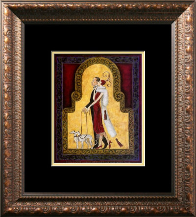 Elegant In Red Framed Print Elegant In Red Framed Print