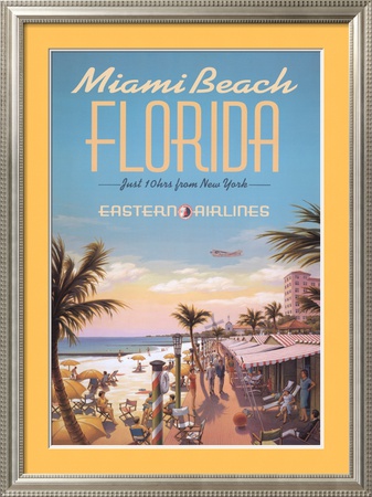Miami Beach Framed Print Miami Beach Framed Print