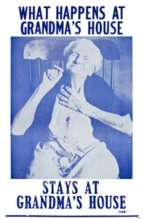What Happens at Grandma's House Masterprint What Happens at Grandma's House Masterprint