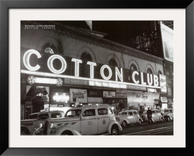 Cotton Club Framed Print Cotton Club Framed Print