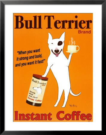 Bull Terrier Brand Framed Print Bull Terrier Brand Framed Print