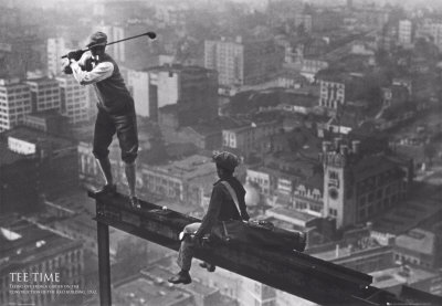 Men on Girder Poster Men on Girder Poster