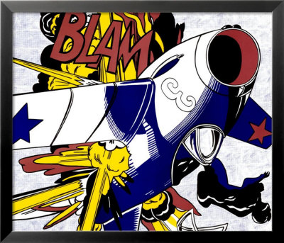 Blam Framed Print Blam Framed Print