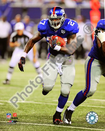 Brandon Jacobs 2008 Rushing Photograph Brandon Jacobs 2008 Rushing Photograph