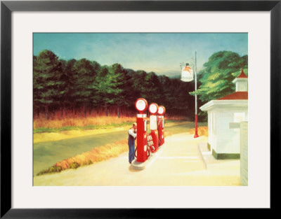 Gas, 1940 Framed Print Gas, 1940 Framed Print