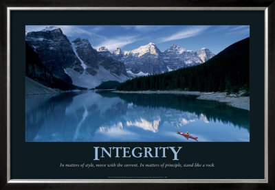 Integrity Framed Print Integrity Framed Print
