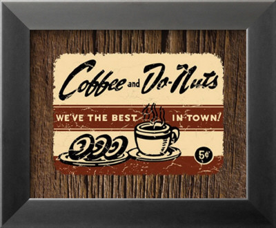 Coffee and Donuts Framed Print Coffee and Donuts Framed Print